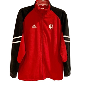 Adidas IU Indiana University Fleece Jacket‎ XS